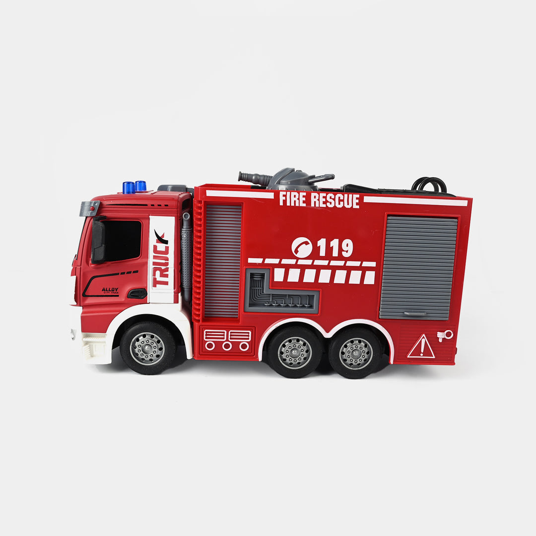 Remote Control Alloy Fire Rescue Truck Set