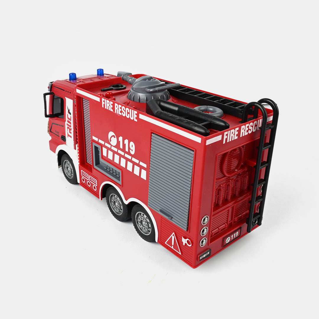 Remote Control Alloy Fire Rescue Truck Set