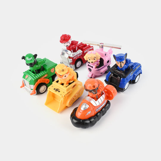 Action Character Cars Play Set For kids