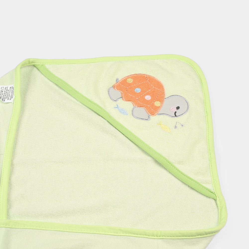 Baby Hooded Bath Towel + 5 PCs Face Towel