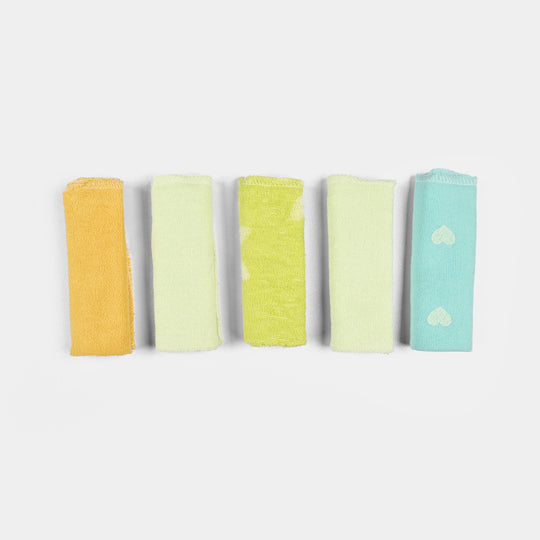 Baby Hooded Bath Towel + 5 PCs Face Towel