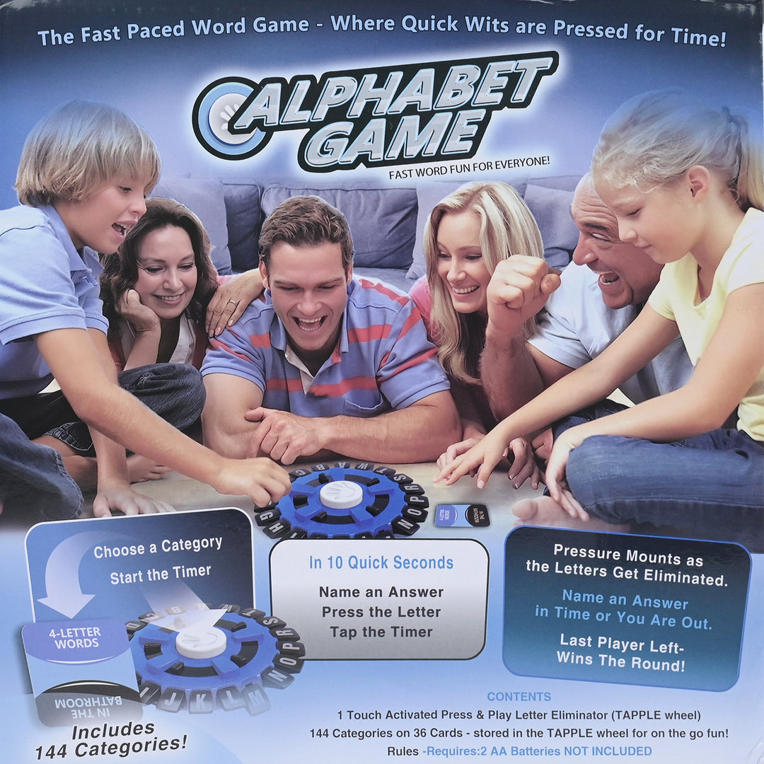 Crazy Alphabet Fast-Paced Word Game