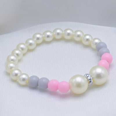 Elegant Beaded Necklace & Bracelet For Girls