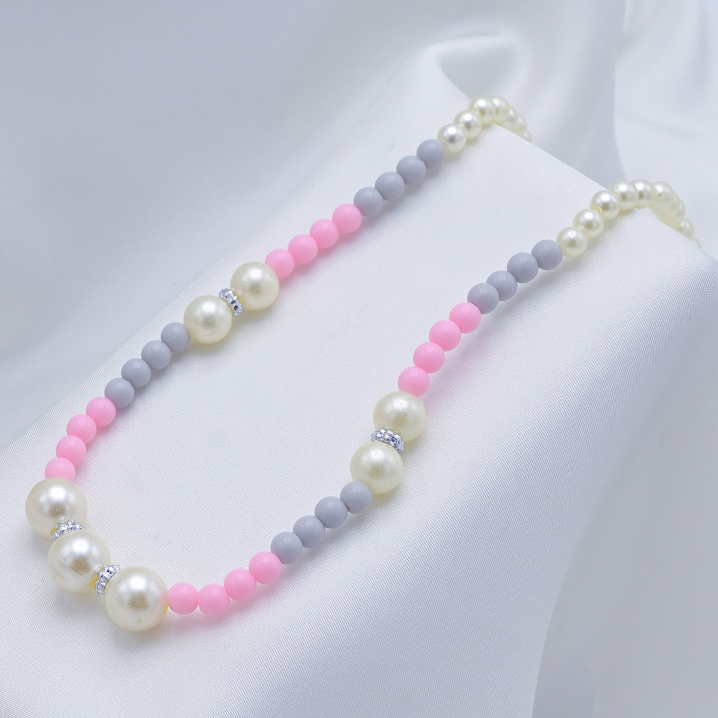 Elegant Beaded Necklace & Bracelet For Girls