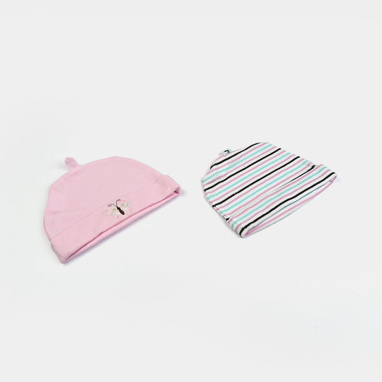 Baby Cap/Hat Pack Of 2 | 2-3M+