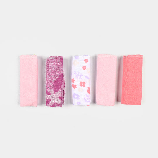 Baby Hooded Bath Towel + 5 PCs Face Towel