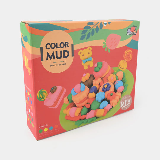 DIY Color Cake Play Dough Set for Kids