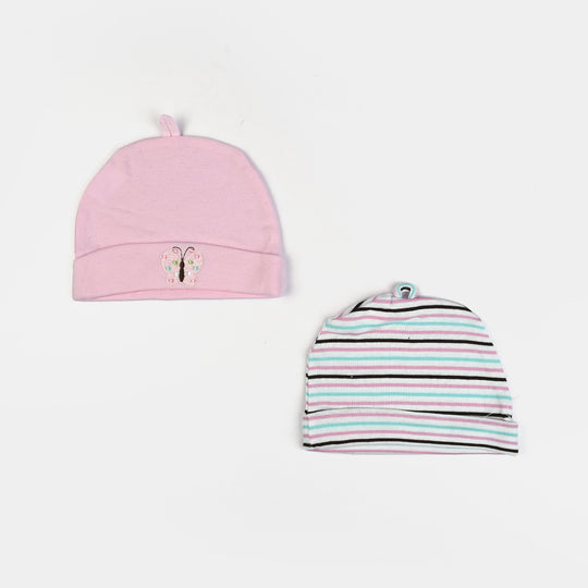 Baby Cap/Hat Pack Of 2 | 2-3M+