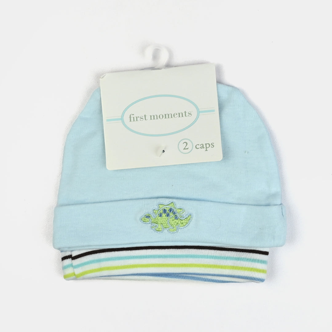 Baby Cap/Hat Pack Of 2 | 2-3M+