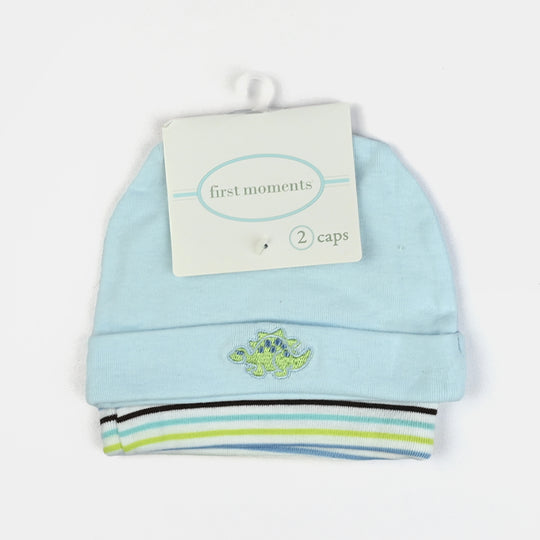 Baby Cap/Hat Pack Of 2 | 2-3M+