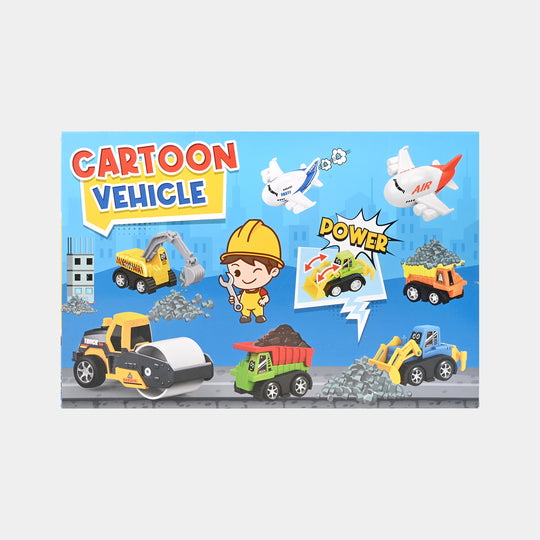 Exciting Vehicle Set | 9Pcs For Kids