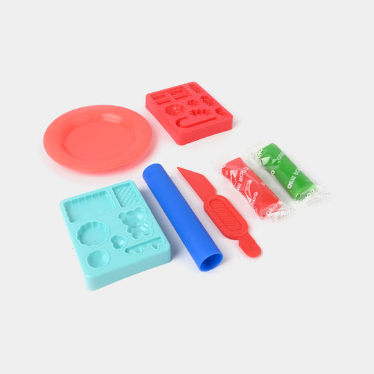 DIY Color Cake Play Dough Set for Kids