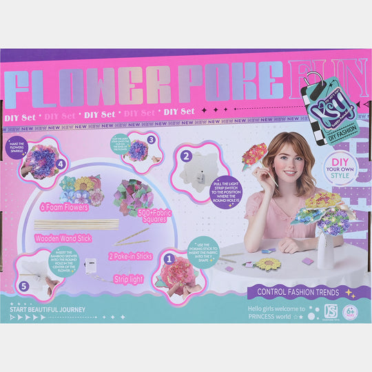 Flower Poke Fun DIY Fashion Light-Up Set