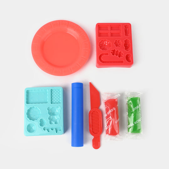 DIY Color Cake Play Dough Set for Kids