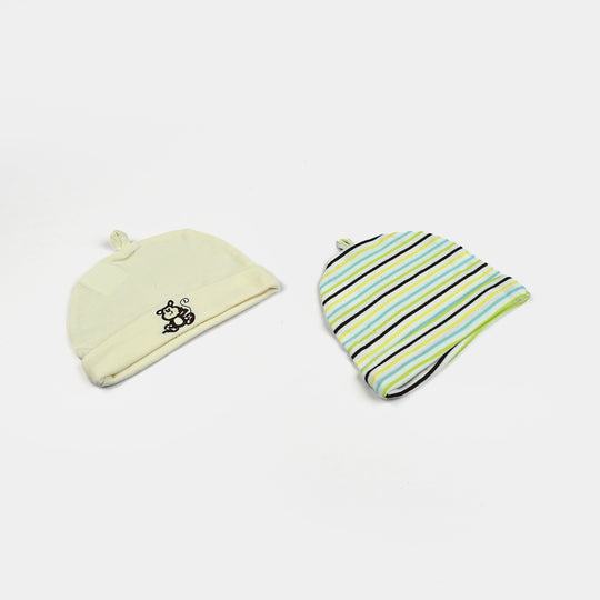 Baby Cap/Hat Pack Of 2 | 2-3M+