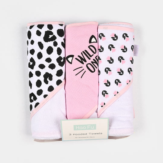 Baby Hooded Towels Pack of 3