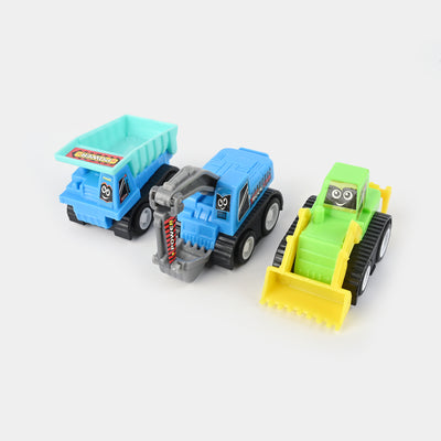 Exciting Vehicle Set | 9Pcs For Kids