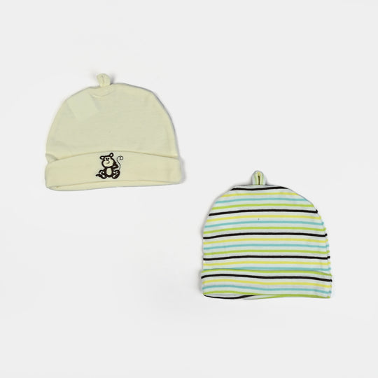 Baby Cap/Hat Pack Of 2 | 2-3M+