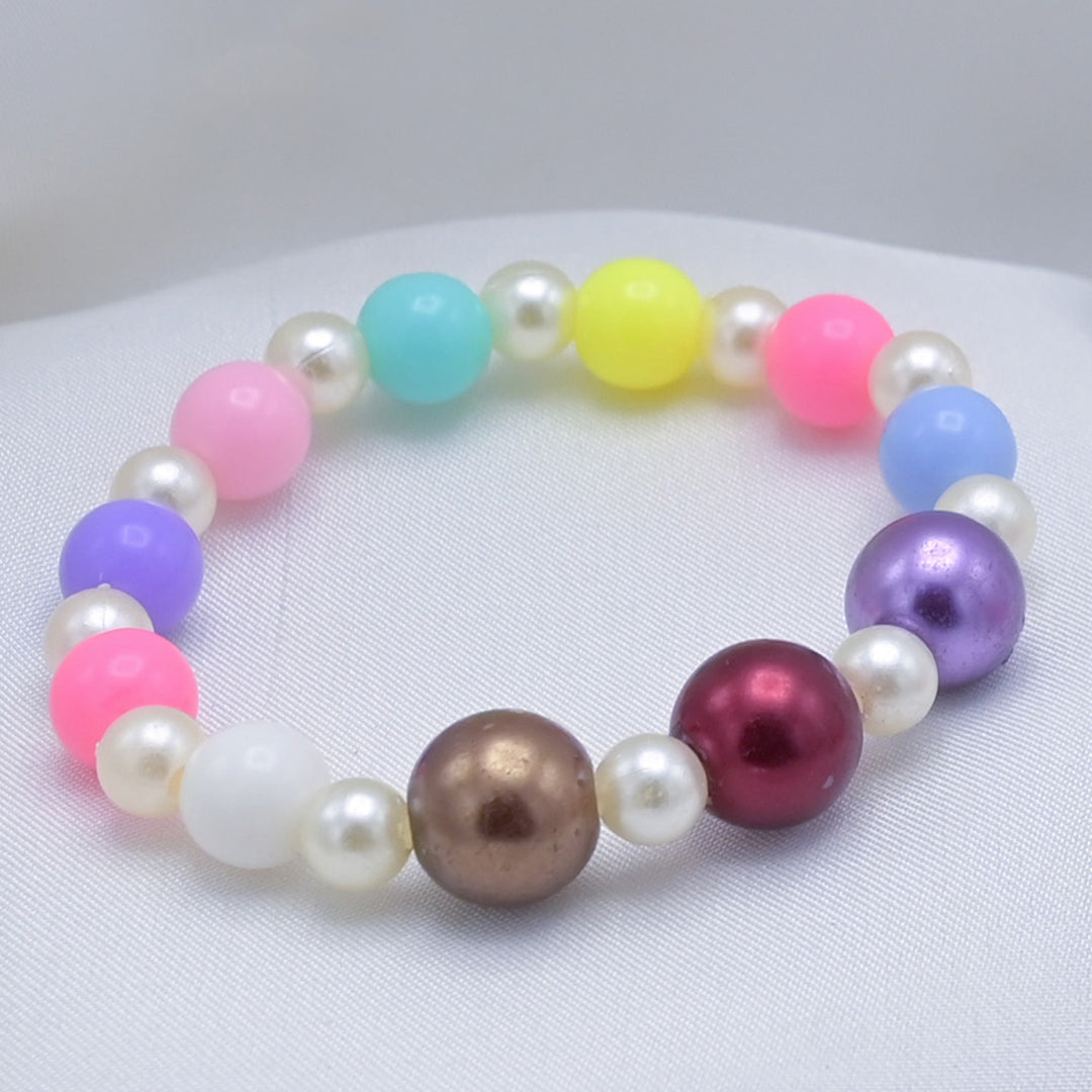 Elegant Beaded Necklace & Bracelet For Girls