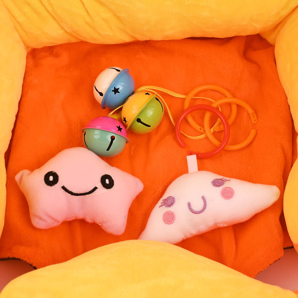 Baby Floor Seat & Rattles