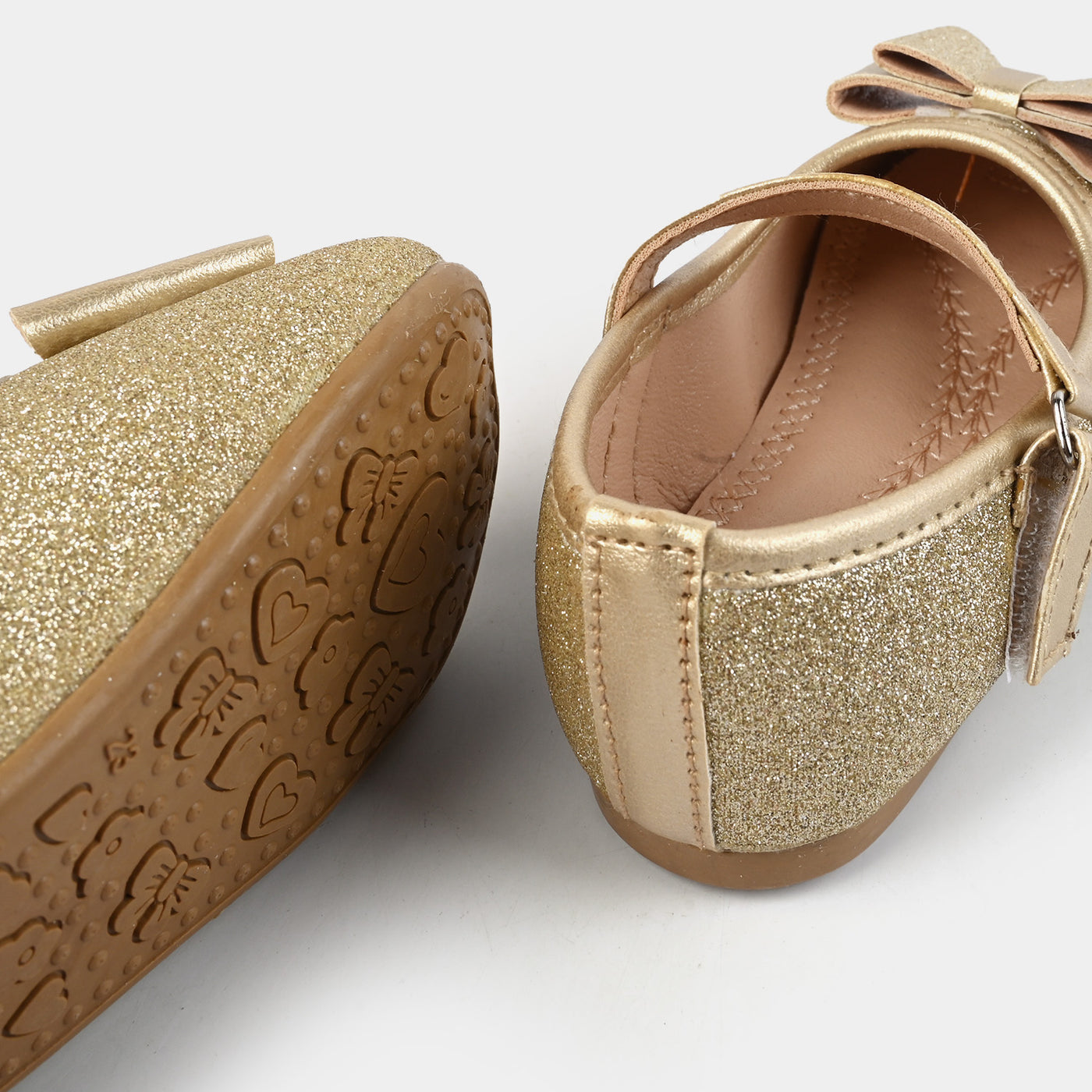 Girls Pumps JS-006-Golden