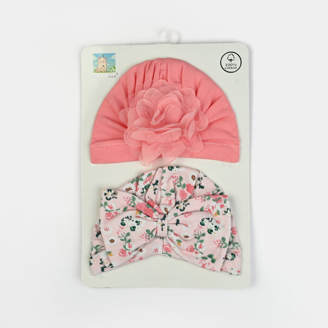 Baby Cap/Hat Pack Of 2