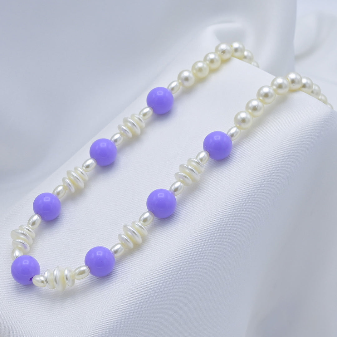 Elegant Beaded Necklace & Bracelet For Girls