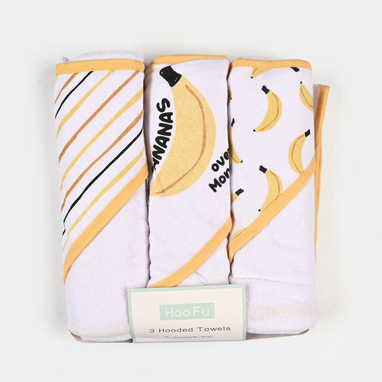 Baby Hooded Towels Pack of 3