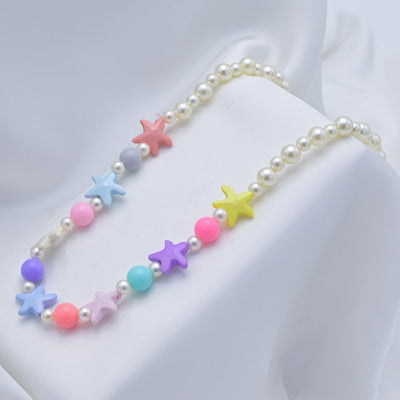 Elegant Beaded Necklace & Bracelet For Girls