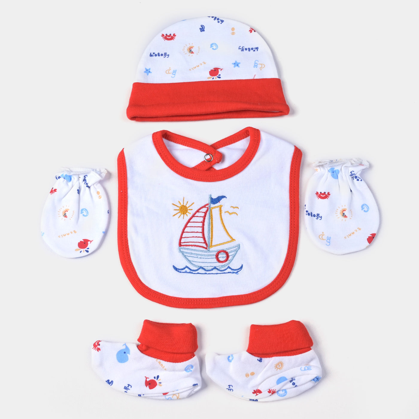 Baby Universe Socks & Cap Set | 4PCs