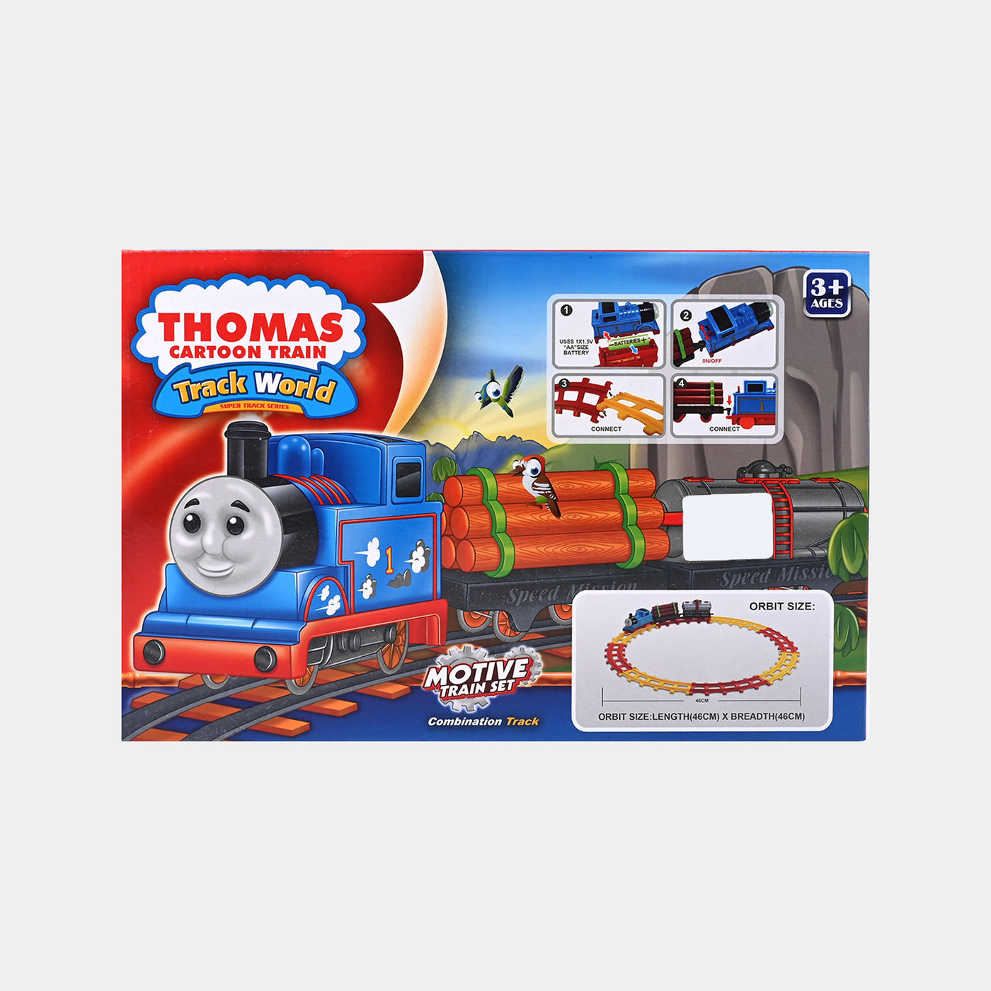 Cartoon train Set For kids