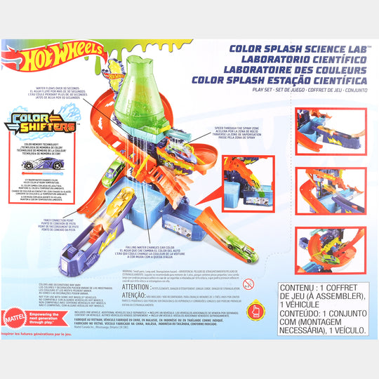 Color Shifter Track Set Color Splash Science Lab Playset