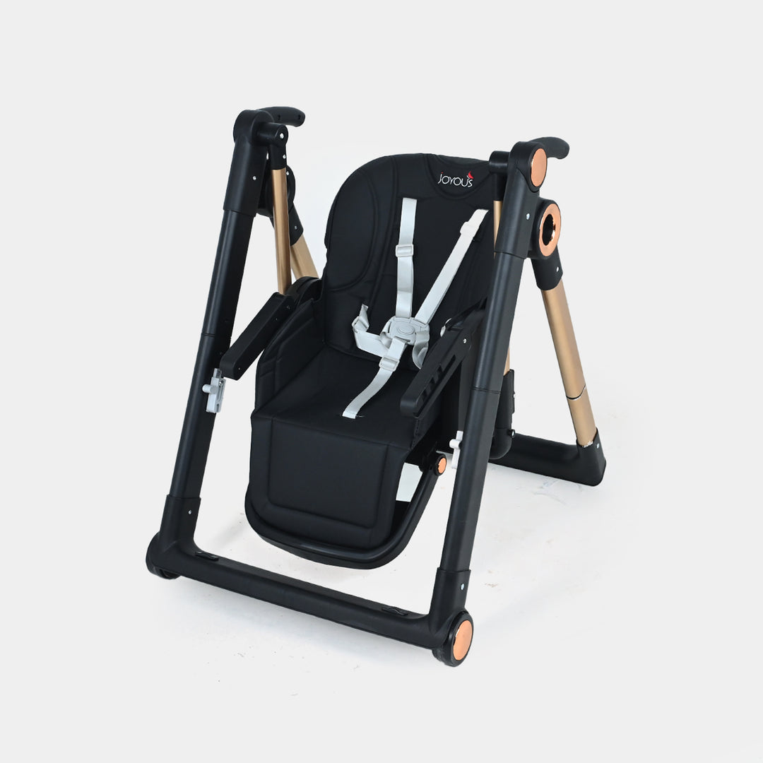 2-in-1 Convertible Baby High Chair Joyous | 11-6 Black