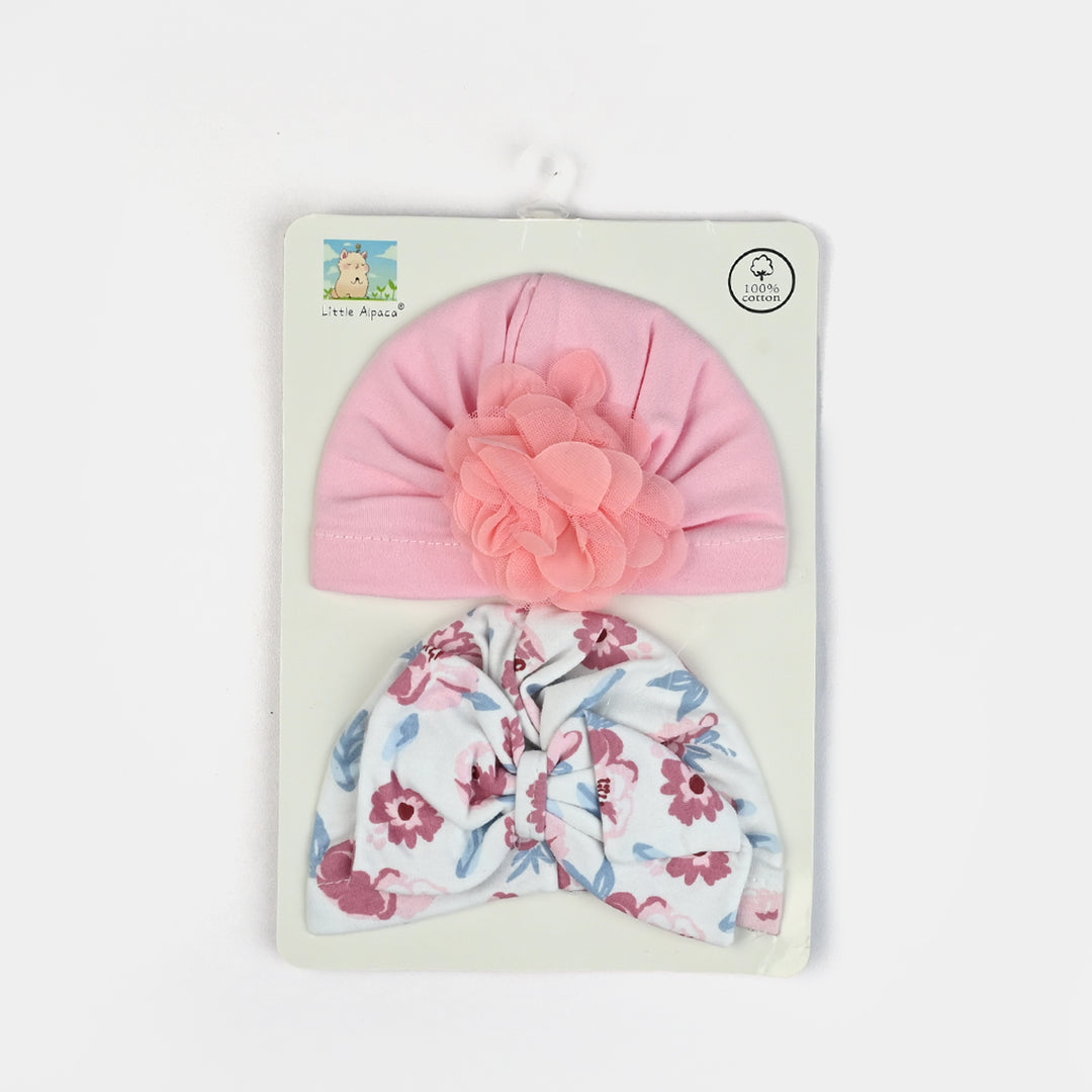 Baby Cap/Hat Pack Of 2