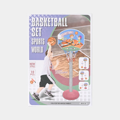 Basket Ball Play Set For Kids | 10PCs