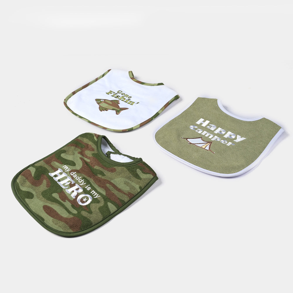 Cotton Terry Bibs Pack of 3