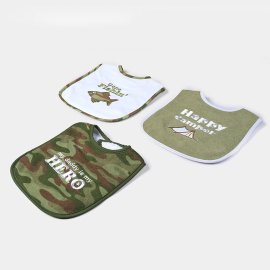 Cotton Terry Bibs Pack of 3