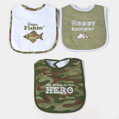 Cotton Terry Bibs Pack of 3