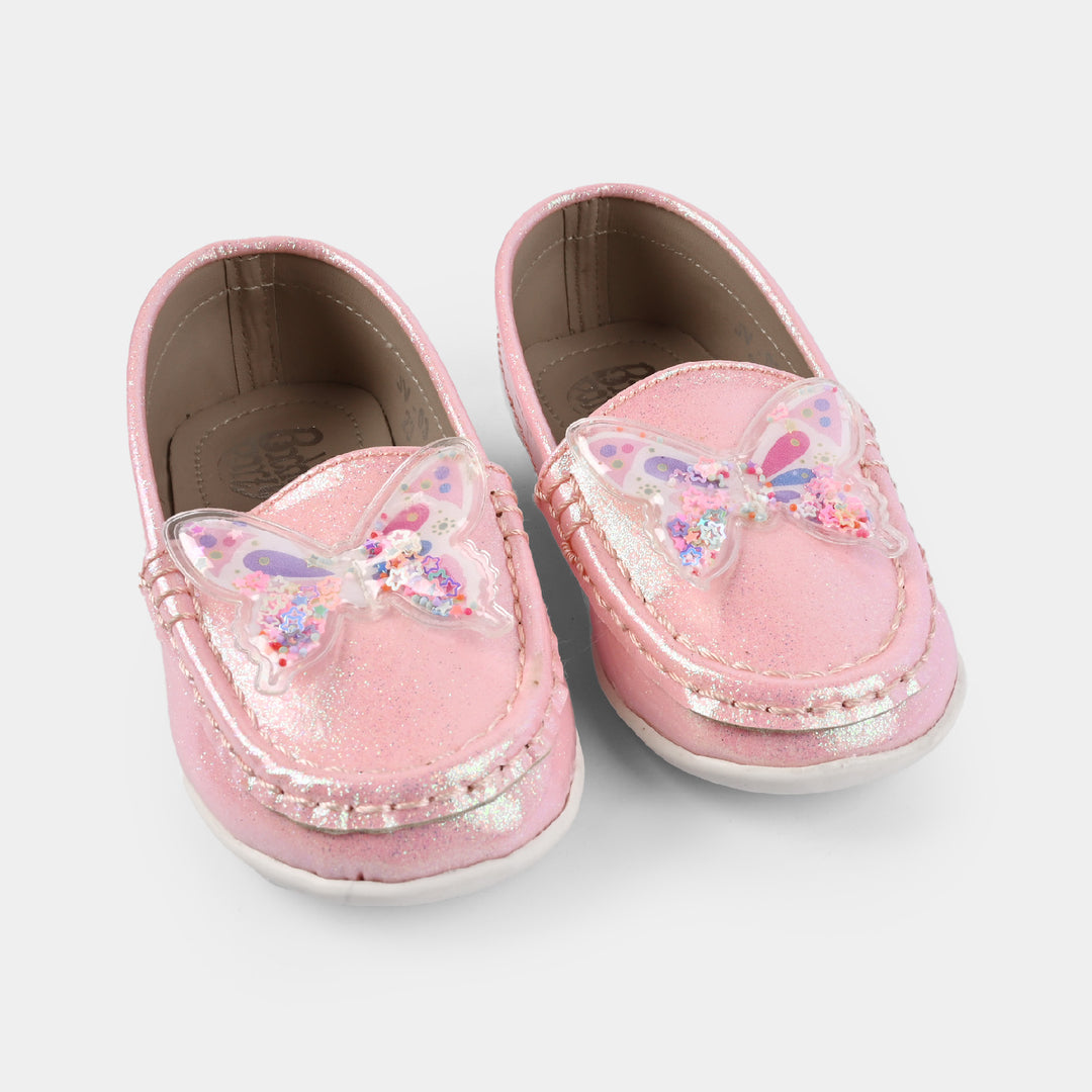 Girls Loafer JV-03-Pink