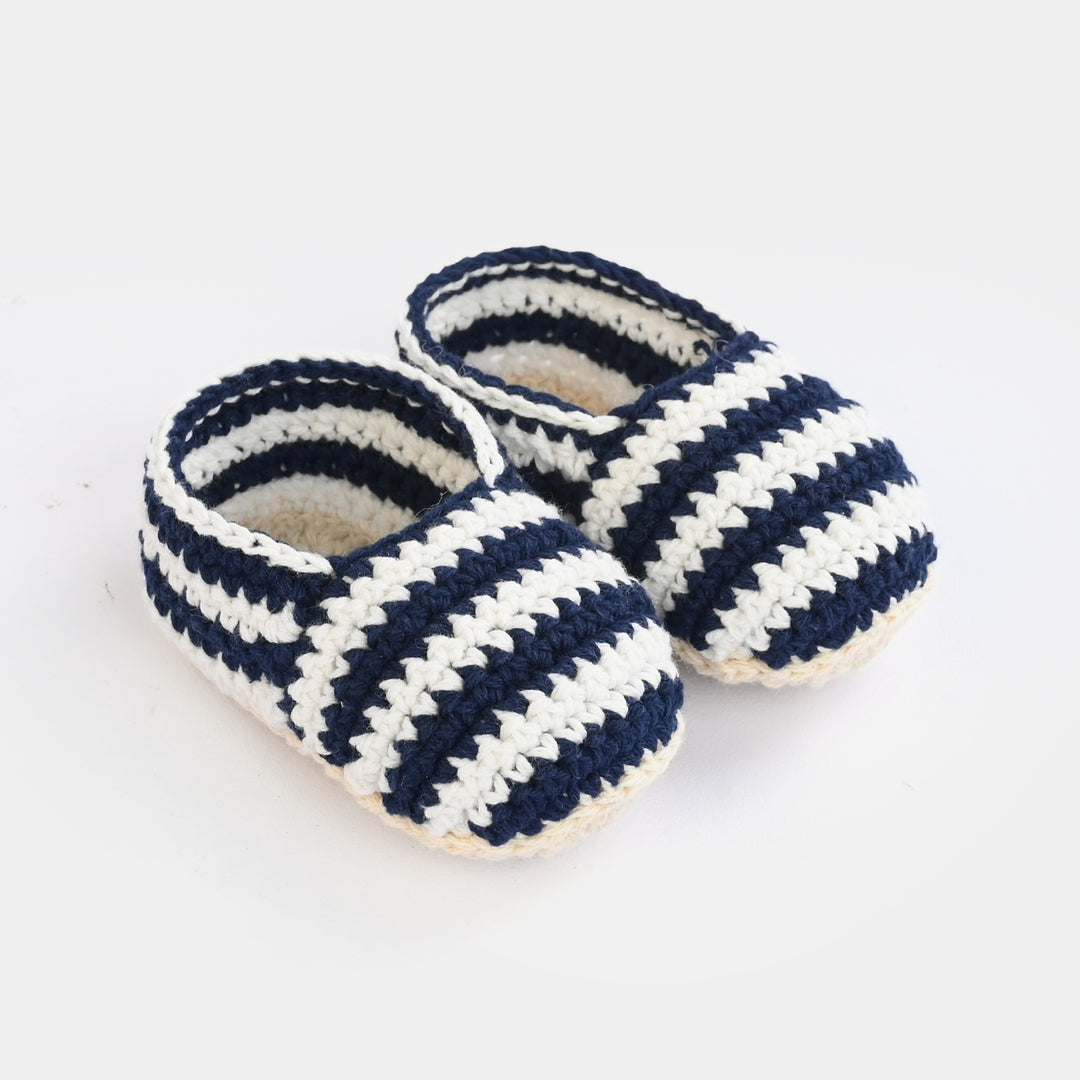 Hand-Made Crochet Baby Booties