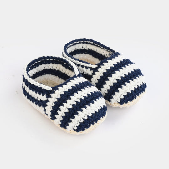 Hand-Made Crochet Baby Booties