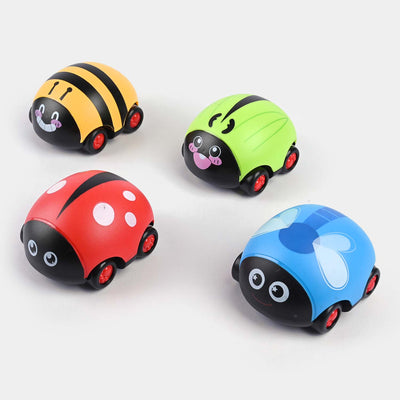 Pull Back Bee Car Set | 4PCs