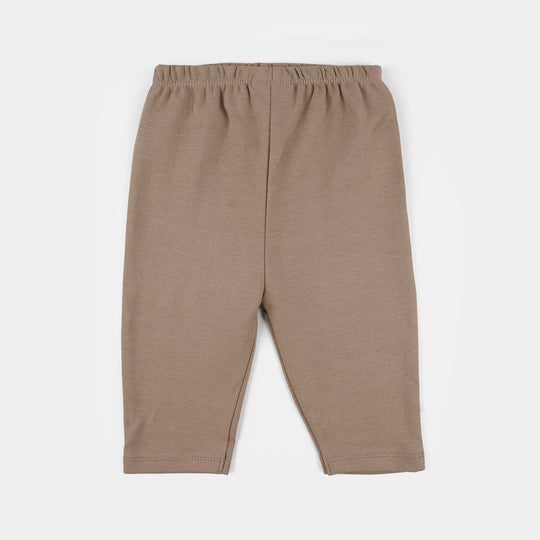 Infant Boys Jersey/Terry 3Pc Suit 287-016 E-C-BEIGE