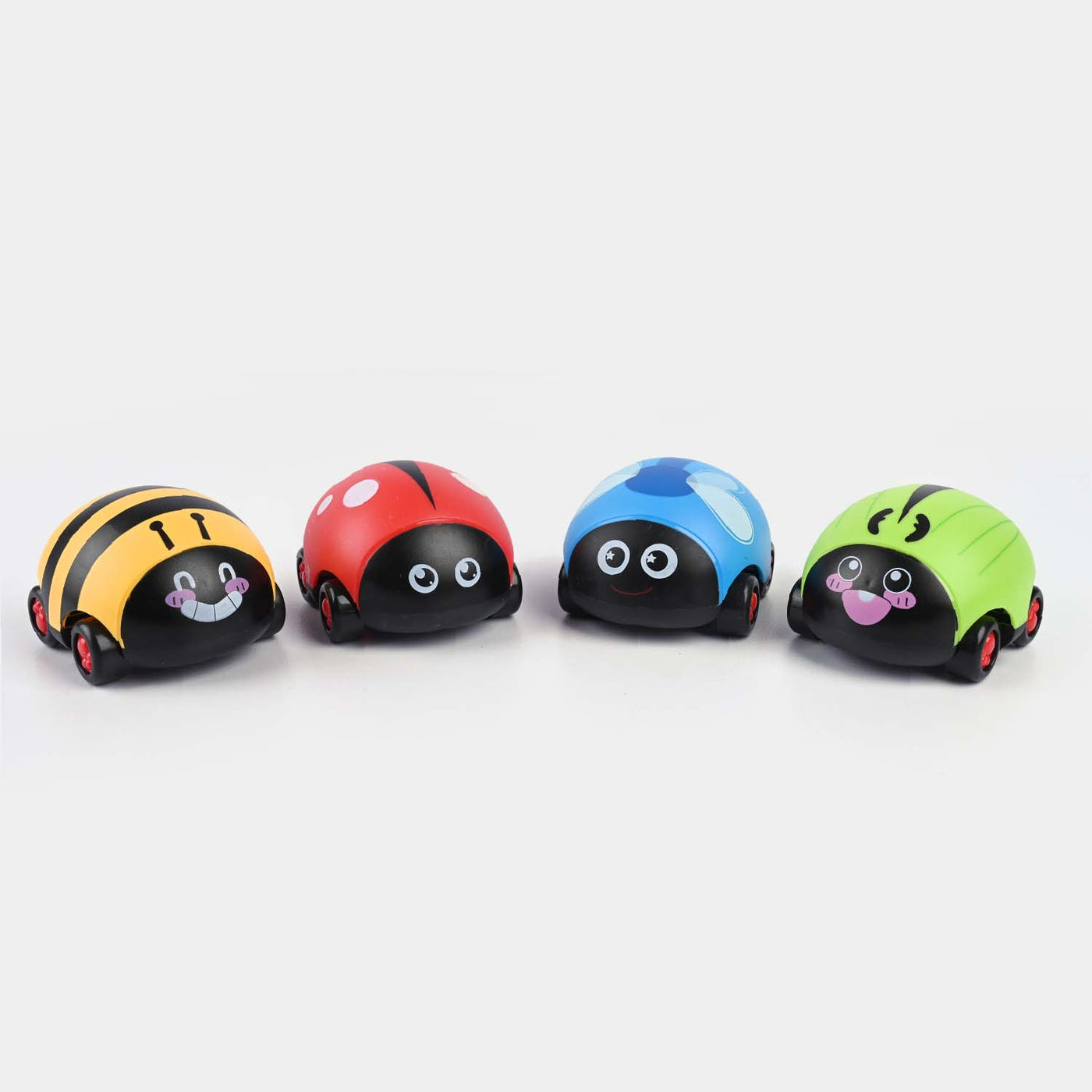 Pull Back Bee Car Set | 4PCs