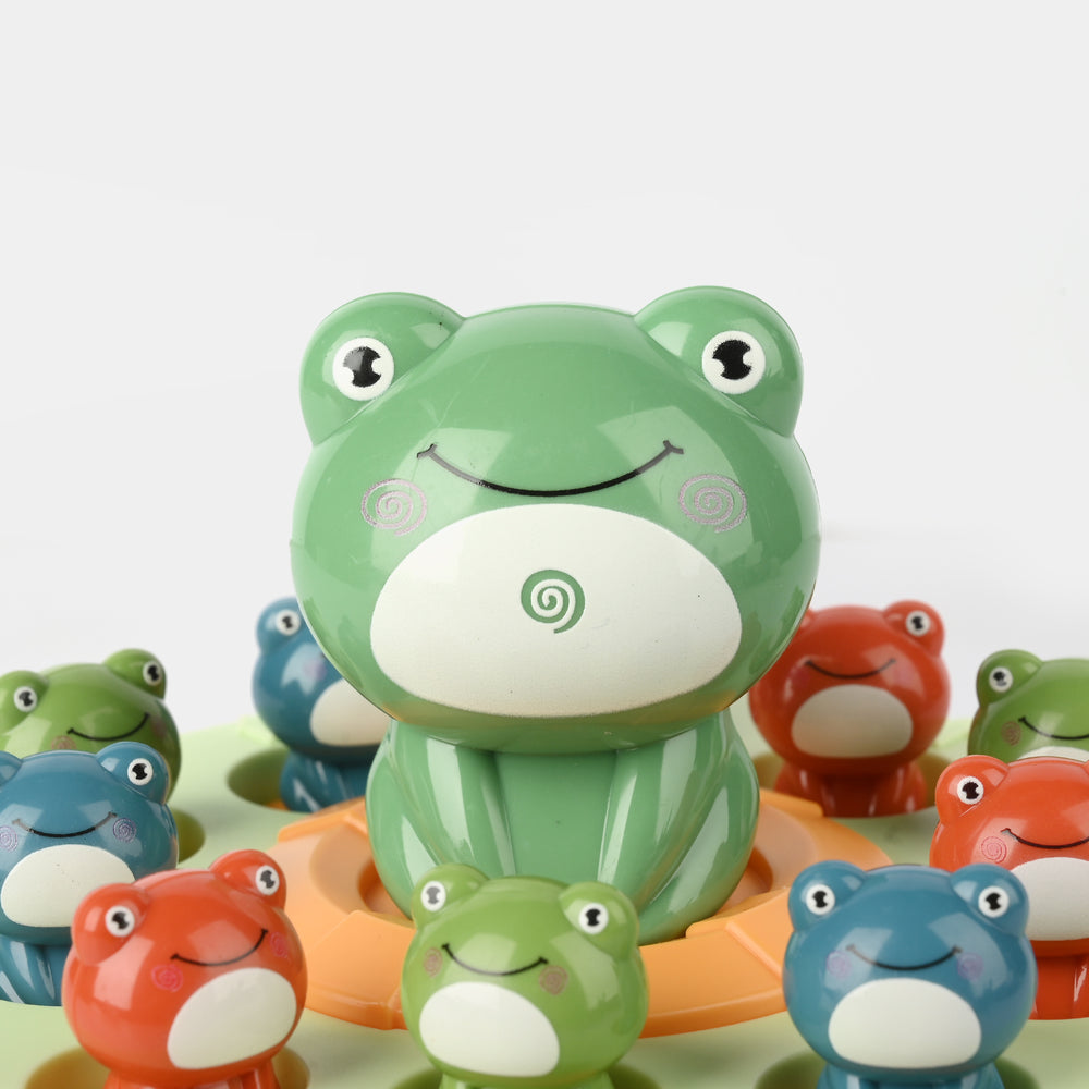 Children Bouncing Frog Catching Toy Game for Kids