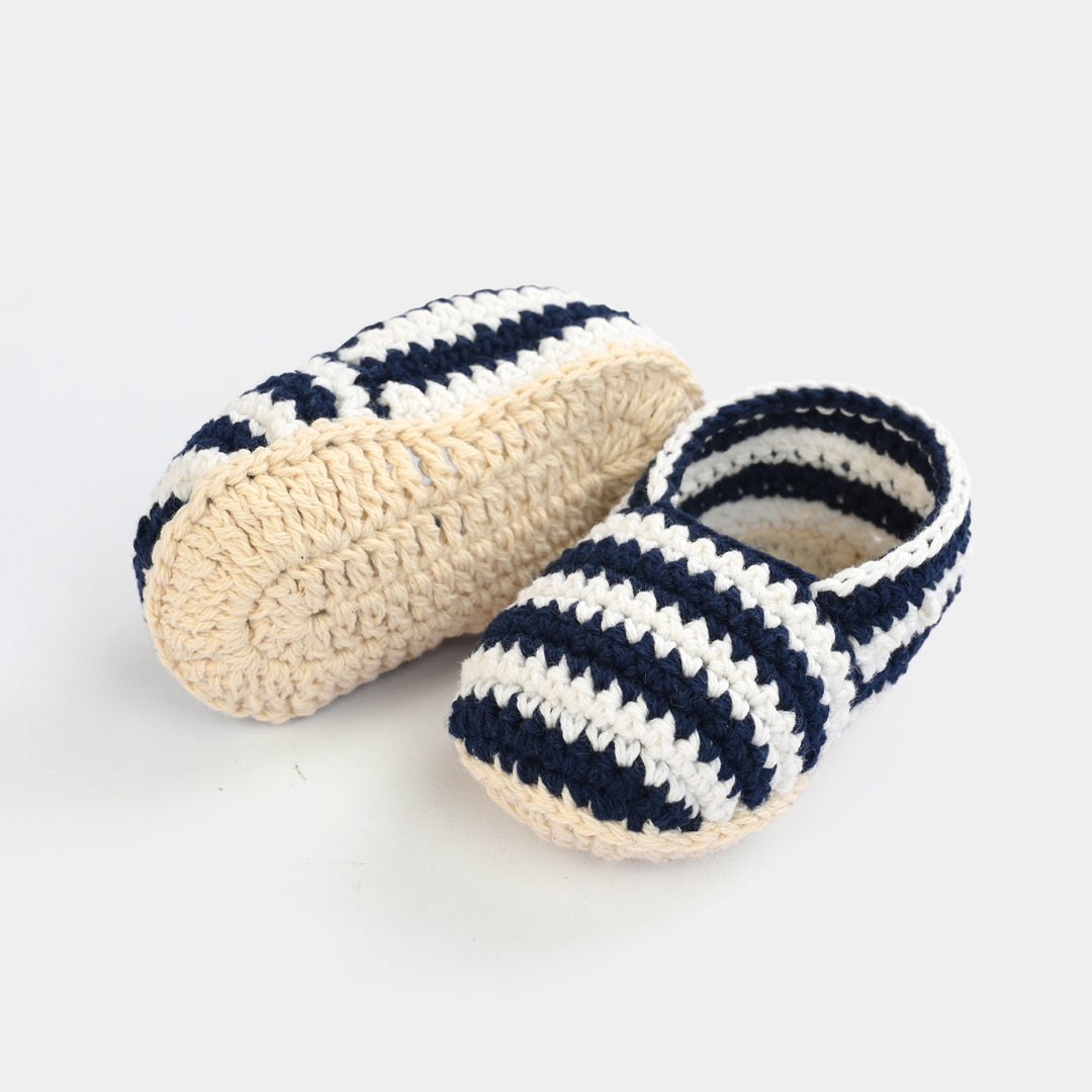 Hand-Made Crochet Baby Booties