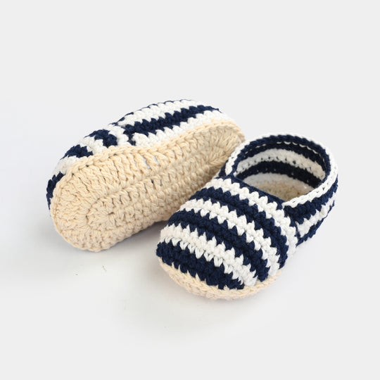Hand-Made Crochet Baby Booties