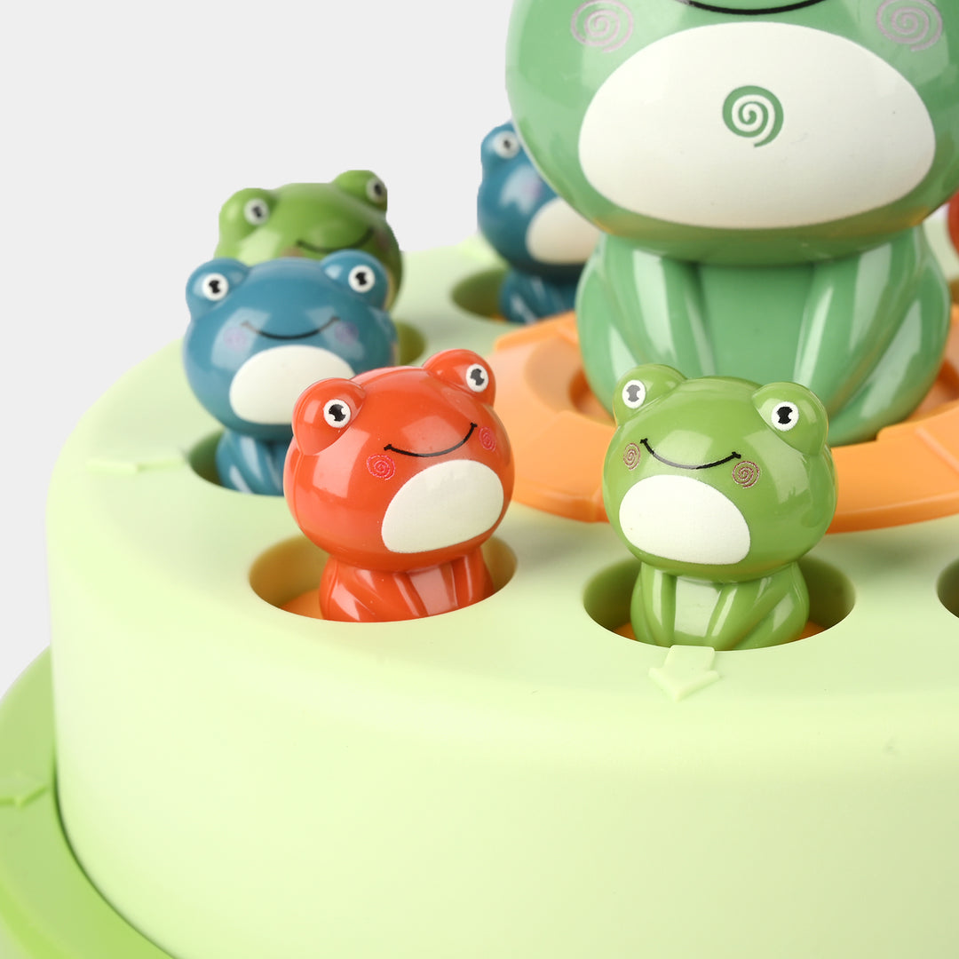 Children Bouncing Frog Catching Toy Game for Kids