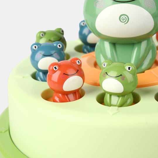 Children Bouncing Frog Catching Toy Game for Kids