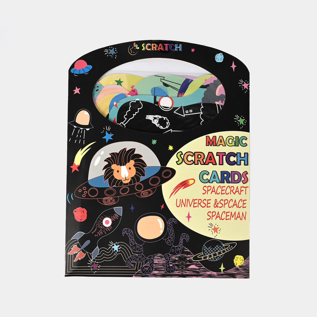 Magic Scratch Cards – Spacecraft, Universe & Spaceman